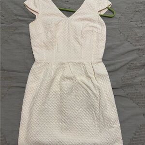 Worthington Cream Textured Mini Dress